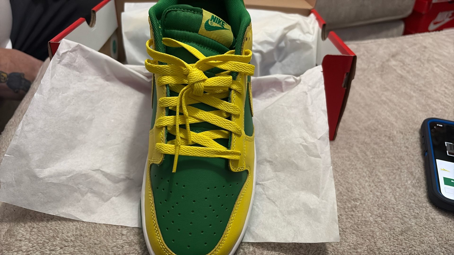 Nike Dunk Low retro reverse Brazil