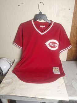 Pete Rose Cincinnati Reds Pullover Jersey, MEDIUM 