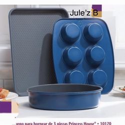 Juego De Moldes Para Hornear Nuevos En Su Caja 