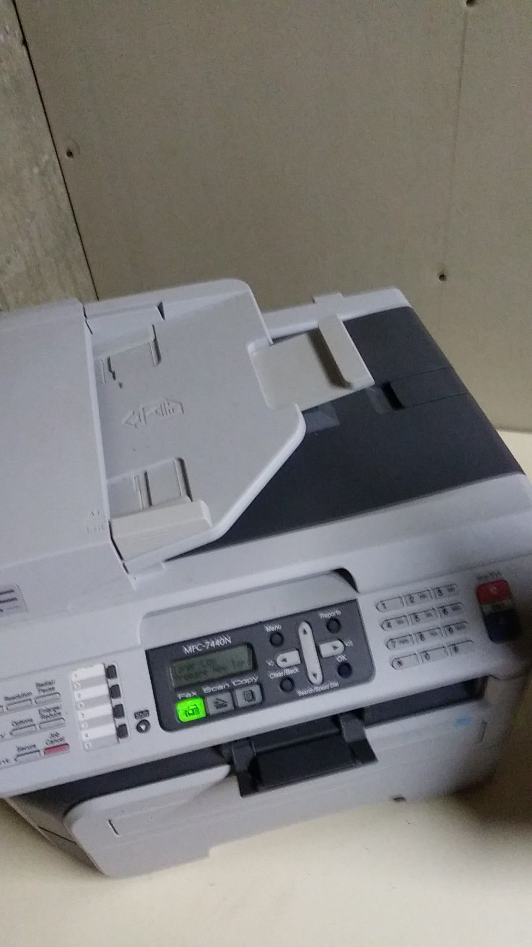 Brother MFC 7440N laser multifunction printer