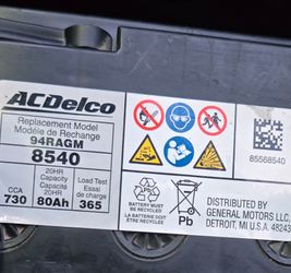 ACDelco battery