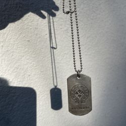 Chrome Hearts ‘Vegas’ Dog Tag Pendant