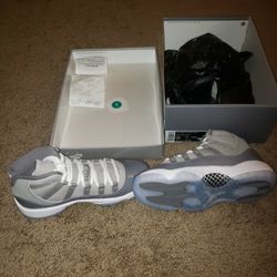 Jordan Cool Grey 11s Grade School/ 3.5y