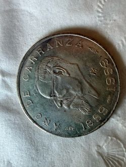 Old Mexican coin