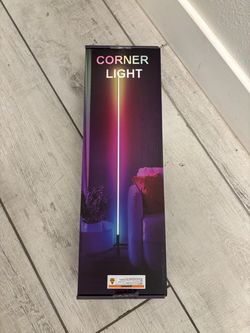 Color changing LED corner light