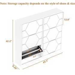 Shoe cabinet storage