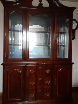 Vintage china cabinet