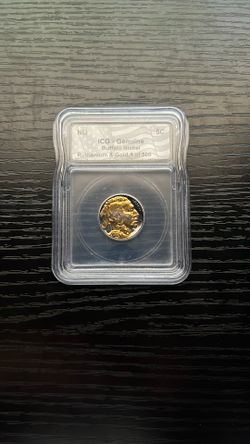 ICG Genuine Buffalo Nickel 1 Of 500