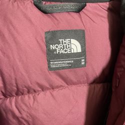 Maroon North Face Parka (Medium)