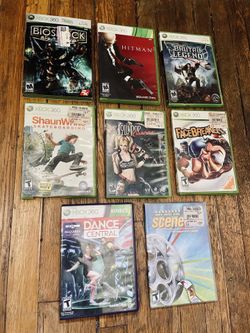 XBox 360 Games (8) Bundle or individually!