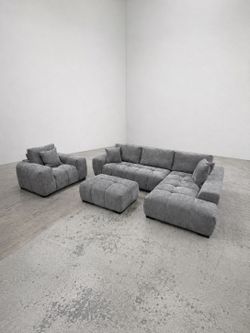 GREY BUBBLE SECTIONAL for sale 🩶✔️🩶
