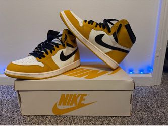 Jordan 1 Retro High OG Yellow Ochre