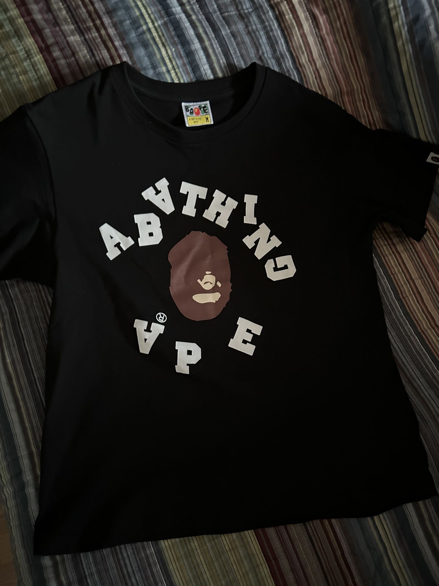 A Bathing Ape Black T Shirt 