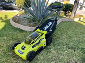 RYOBI 40V HP Brushless 20 in. Cordless Battery Walk Behind Push Lawn Mower with 6.0 Ah Battery and Charger In Good Working Order