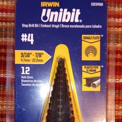 Irwin Unibits #4 Step Bit