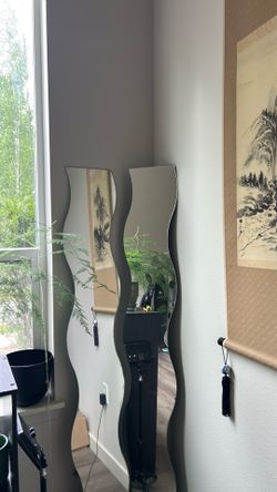 Wavy Mirrors for Sale