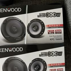 KEN WOOD 6.5 SPEAKERS ( BRAND NEW)