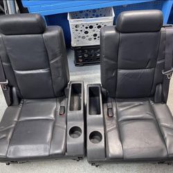 Parts Cadillac Escalade 3rd third row seats black factory 2007 to 2014 