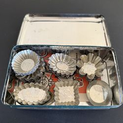 Vintage Petit Four Tin Mold