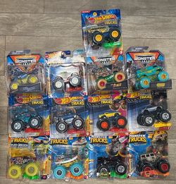 Hot Wheels monster trucks