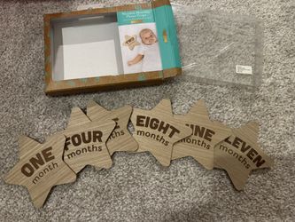Milestone Wooden Stars