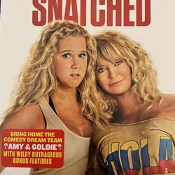 SNATCHED (Blu-Ray + DVD-2017) Goldie Hawn + Amy Schumer!