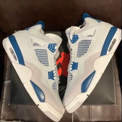 Nike Air Jordan 4 Retro Military Blue Size 11