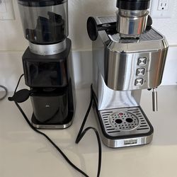 Bella Proseries espresso and coffee grinder