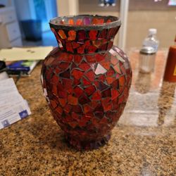 Stained Glass Vase
