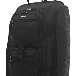 Like-new Wrangler Wesley Rolling Duffel 