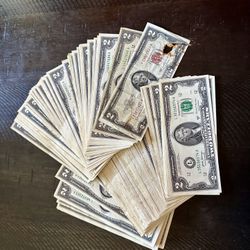 2 Dollar Bills