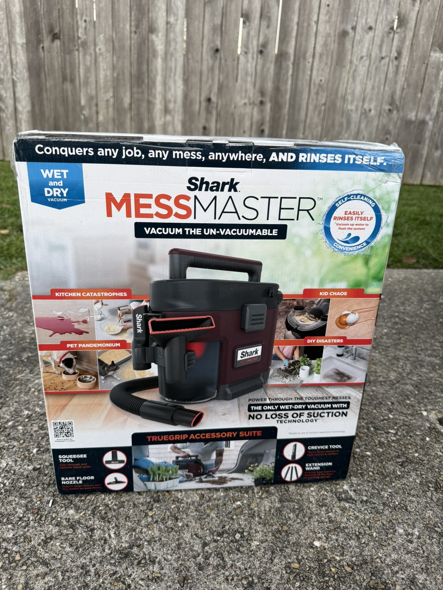 Shark MessMaster Portable Wet and Dry Vacuum