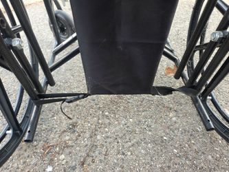 Manual Wheelchair Black Frame