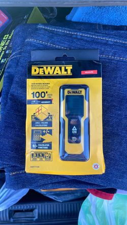 DeWalt 100ft Laser Distance Measurer