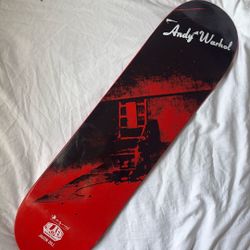Rare Alien Workshop Jason Dill/Andy Warhol Electric Chair Deck