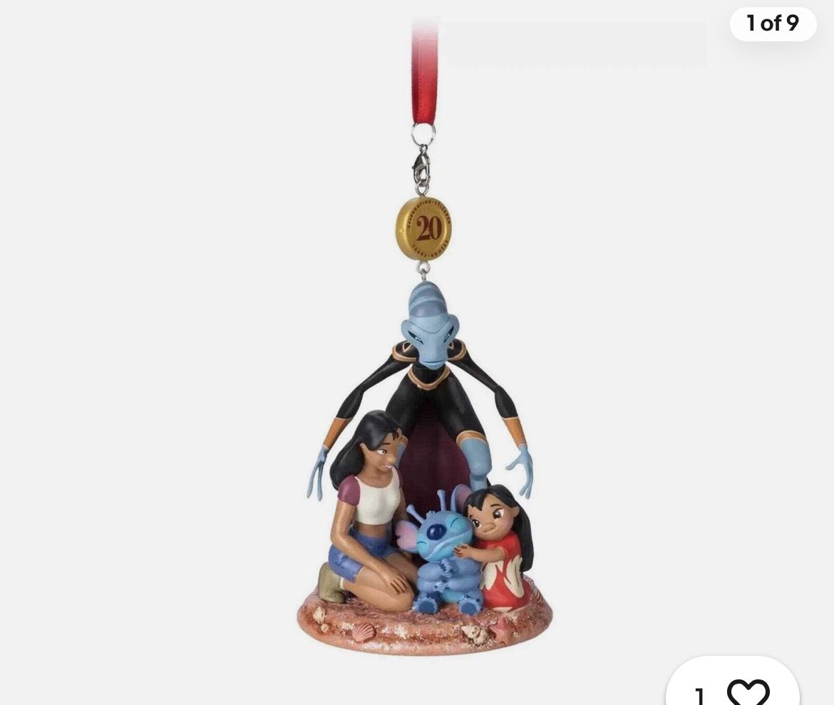 Stitch Christmas ornaments