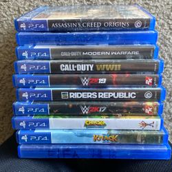 5$ Games For PS4 More You Buy Better Deal.