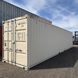 40 FOOT NEW 1-TRIP HC CONTAINER STD SHED,STORAGE,SHIPPING,CONEX