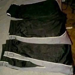 (M) 3 Pairs Of Men's Jostens Gym Shorts