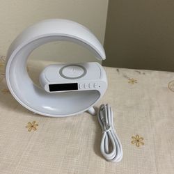Smart Light Sound Machine Clock with Charge 