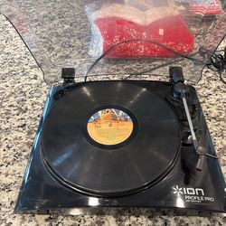 ON Profile Pro USB Turntable – Vinyl Record Player – Needs New Needle