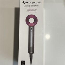 Dyson Supersonic Hair Dryer (Iron/Fuchsia) - Pink