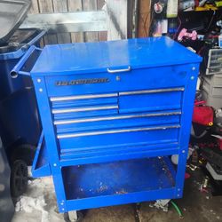 Tool Cart And Tools Together 