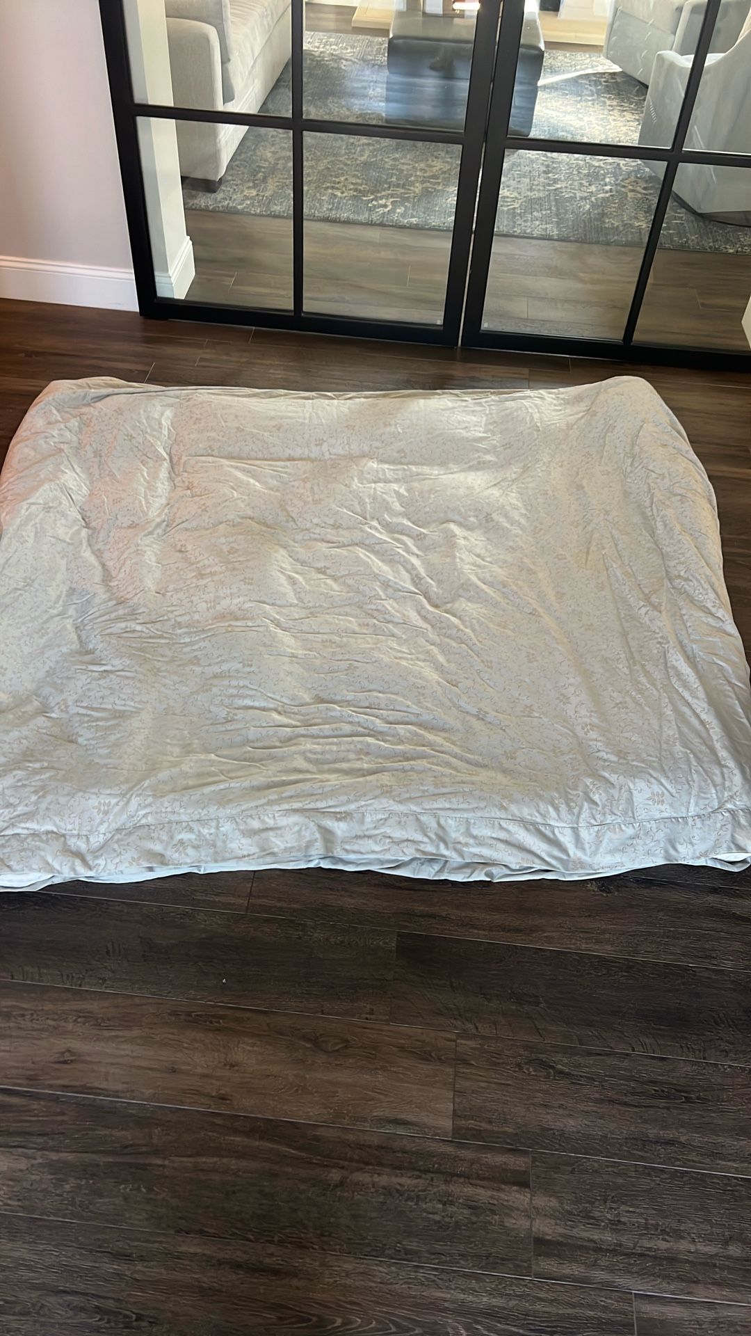 King Duvet (down Comforter) & King Duvet Cover