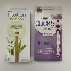 Schick or Bic razors