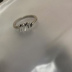 James Avery Initial ring