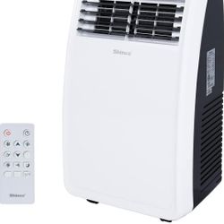 Shinco 8,000 BTU Portable Air Conditioner, AC Unit with Built-in Cool, Dehumidifier & Fan Modes for Room up to 200 sq.ft, Conditioner Remote Control, 