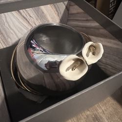 Micheal Aram Calla Lily Rose Bowl Vase