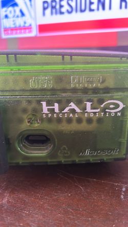 Special edition original Xbox halo edition.