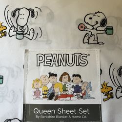 SNOPPY QUEEN SHEETS 